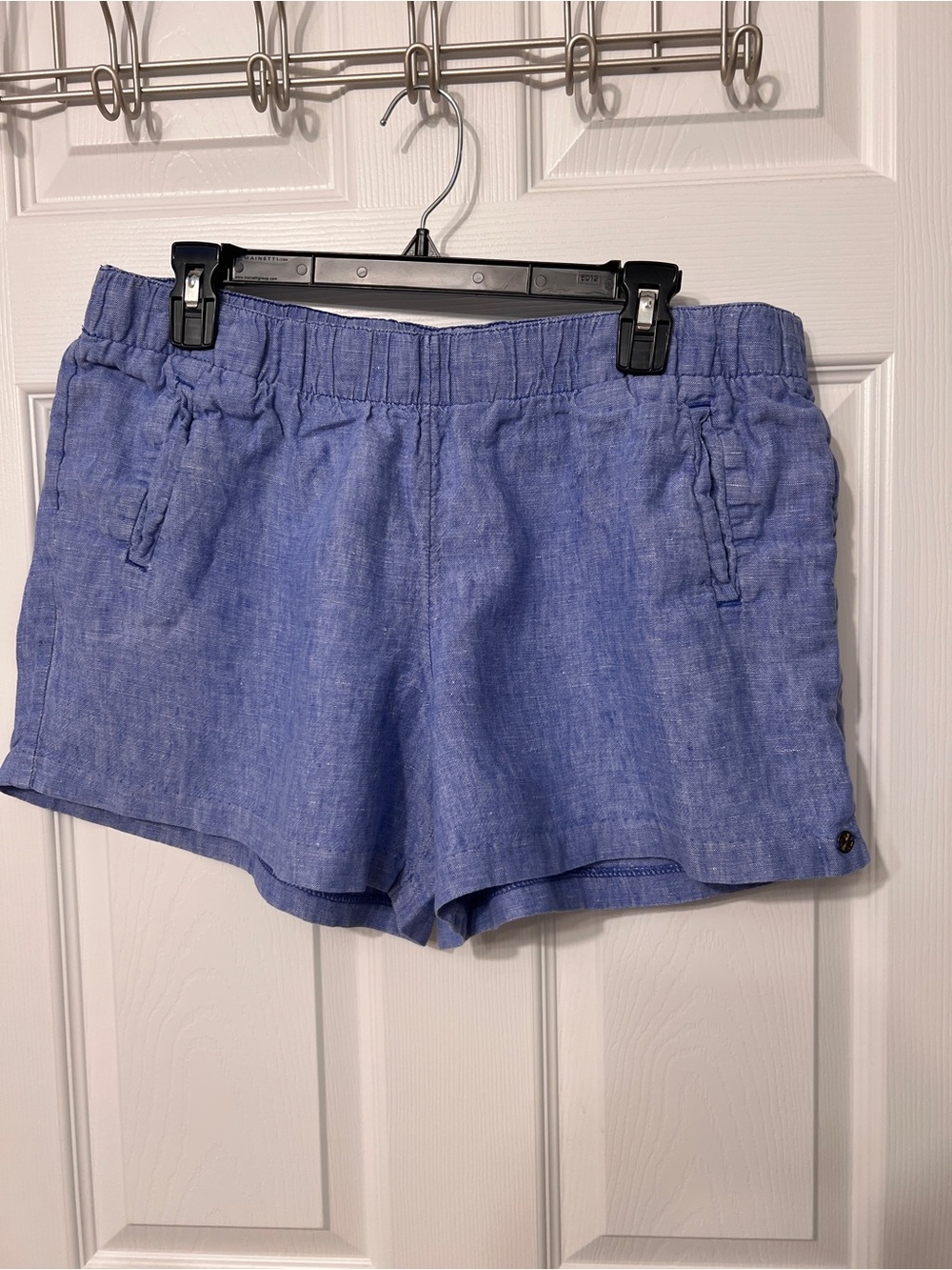 Lilly Pulitzer Chambray Linen Shorts